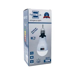 Bombillo recargable 15W