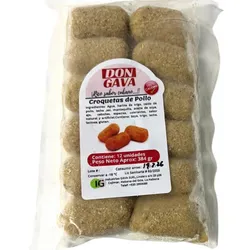 Croquetas de pollo 12 unidades 