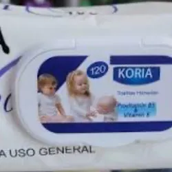 Toallitas  humedas 120/u