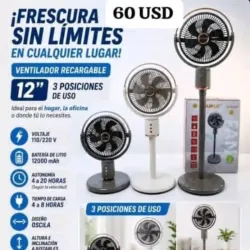 Ventilador recargable JYsuper