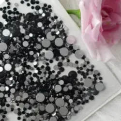 Cristales negros varios tamaños
