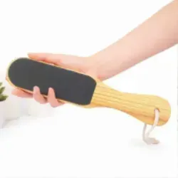 Paleta de madera para los pies