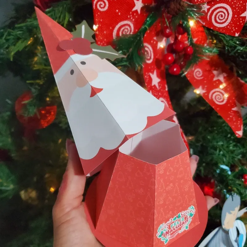 Caja Cono Papa Noel