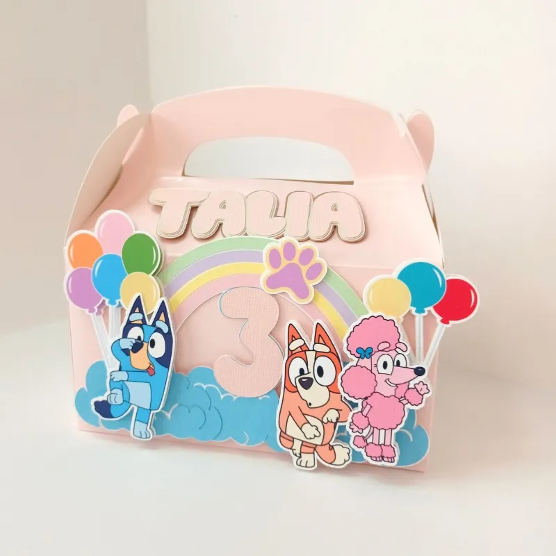 Caja lonchera a capas