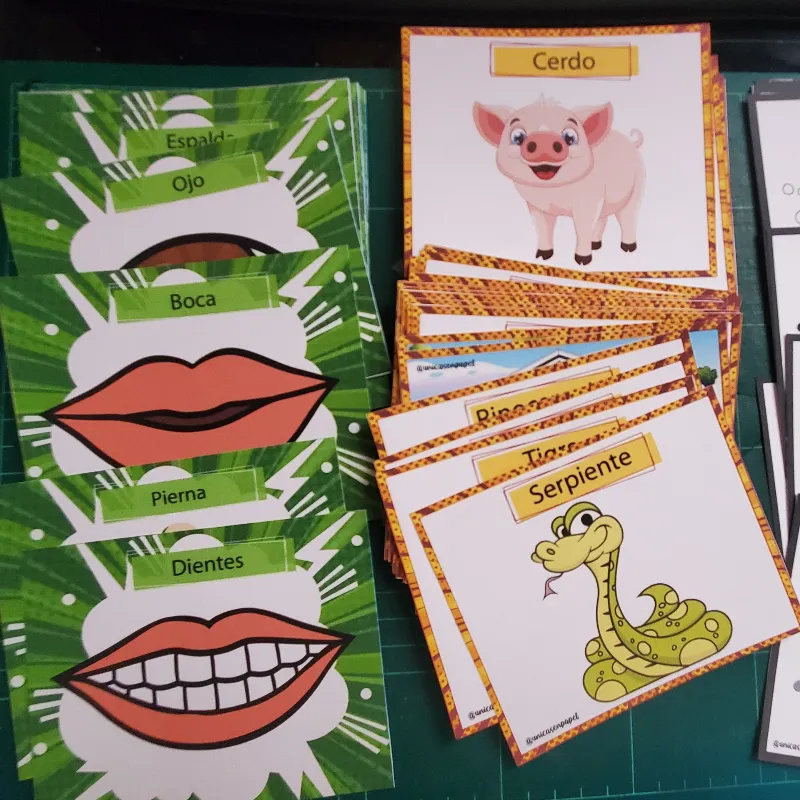 Tarjetas de Aprendizajes