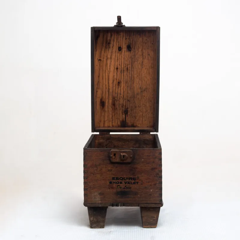 Limpiabotas Esquire shoe valet