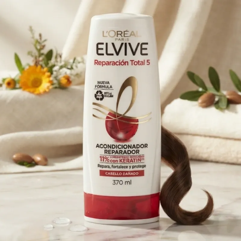 Acondicionador L'ORÉAL Reparación Total 5 370ml