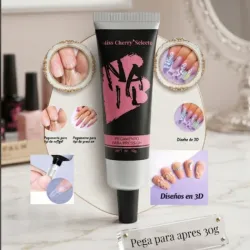 Adhesivo sólido para press on Miss Sherry 30g