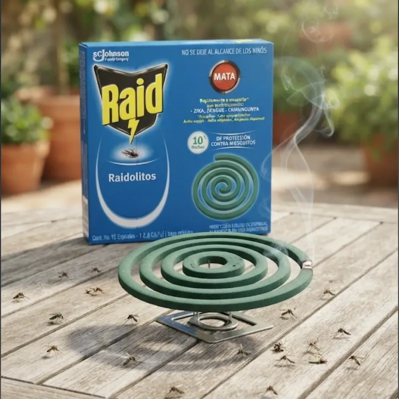 Caja de 10 repelente en espiral