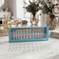 Caja de 240tip press on Miss Sherry almendras cristal