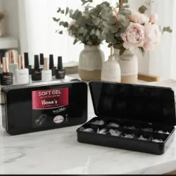 Caja de 600tip press on NENA'S stiletto cortas