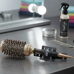 Cepillo térmico dorado MaxCare