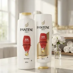 Juego de shampoo y acondicionador Pantene Rizos Definidos 400ml
