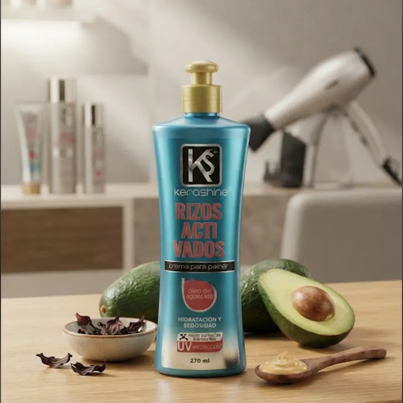 Crema de peinar KeraShine Óleo de Aguacate 270ml