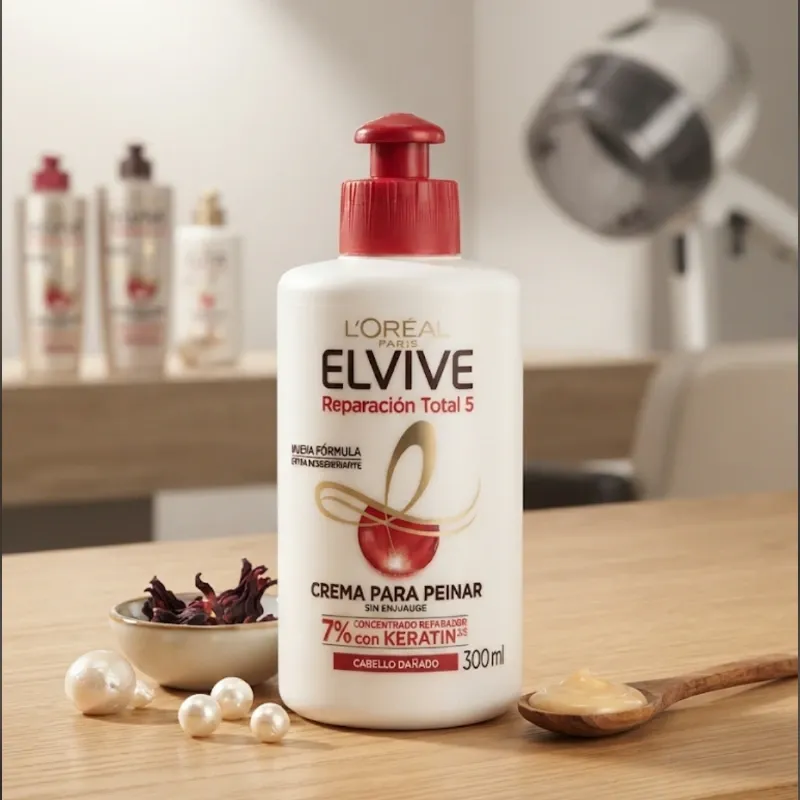 Crema de peinar L'ORÉAL Reparación Tota 5 300ml