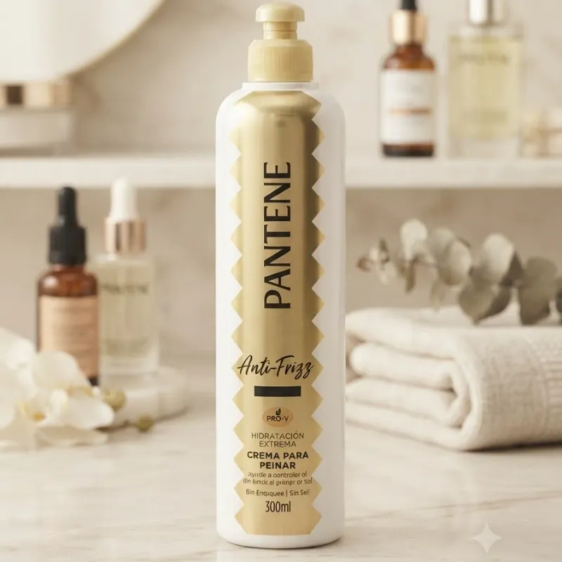 Crema de peinar Pantene Anti Frizz 300ml
