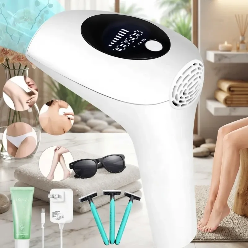 Depiladora kit completo IPL