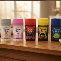 Desodorante Clean Dry de barra