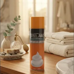 Espuma de afeitar Steel Pro 200ml