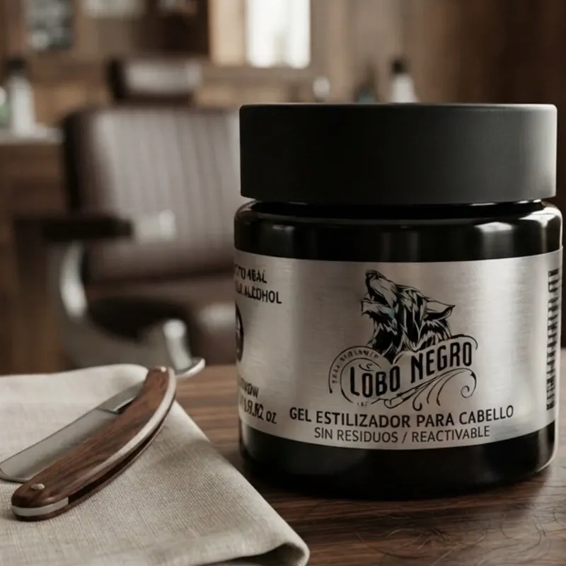 Gel para el cabello Lobo Negro 250g