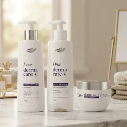 Juego de shampoo, acondicionador y mascarilla DOVE Derma Care Anti Caída 370ml