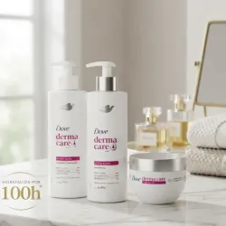 Juego de shampoo, acondicionador y mascarilla DOVE Derma Care Hydra Alivio