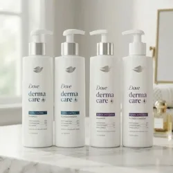 Juego de shampoo y acondicionador DOVE Derma Care 370ml