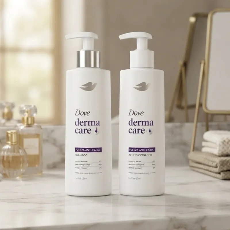 Juego de shampoo y acondicionador DOVE Derma Care Anti Caída 370ml