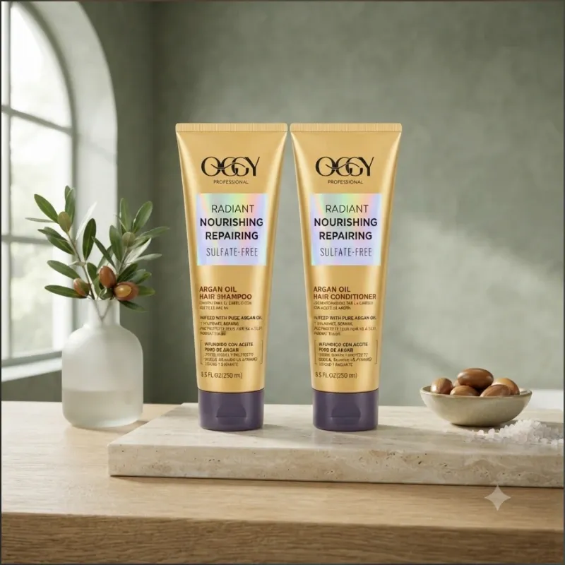 Juego de shampoo y acondicionador Oggy Argan Oil 250ml