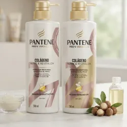 Juego de shampoo y acondicionador Pantene Colágeno 510ml