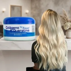 Mascarilla matizadora Colágeno+Queratina