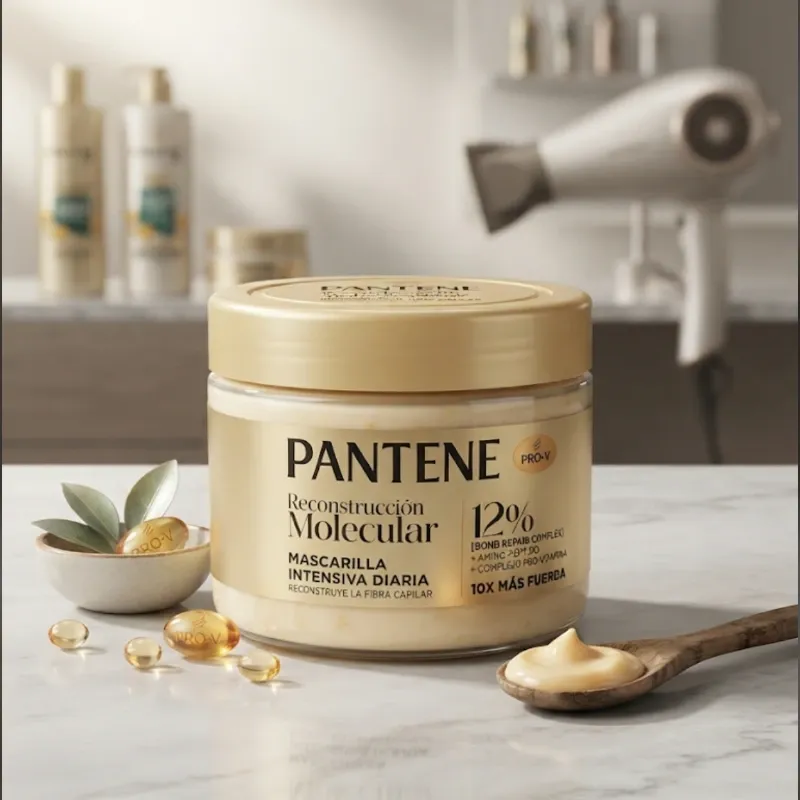 Mascarilla Pantene Restauración Molecular 300ml