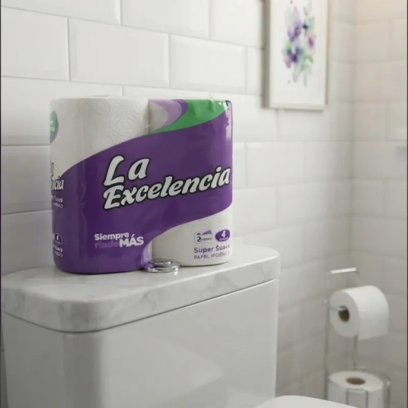 Papel higiénico La Excelencia 4 rollos