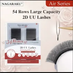 Pestañas NAGARAKU 2D UU 54 filas mixta