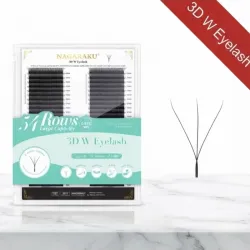 Pestañas NAGARAKU 3D W 54 filas mixta