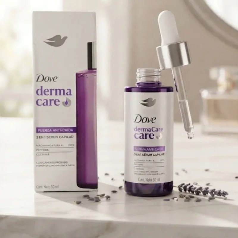 Serum capilar DOVE 3 en 1 fuerza anti caída 50ml
