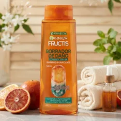 Shampoo Garnier Borrador de Daños 650ml