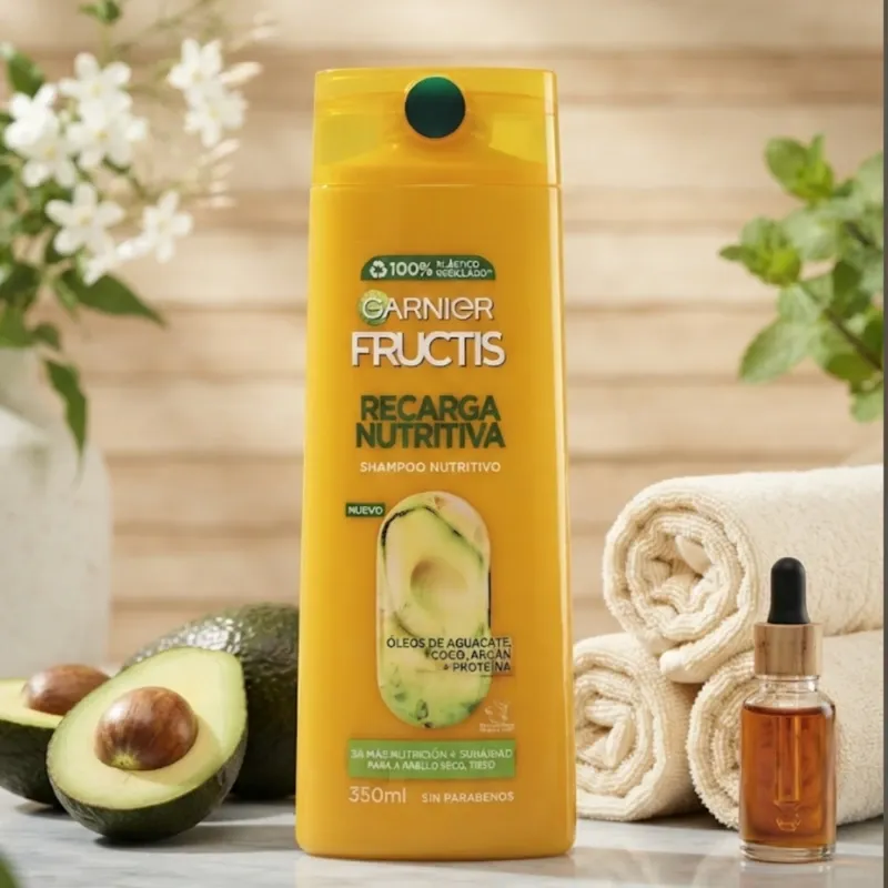 Shampoo Garnier Recarga Nutritiva 350ml