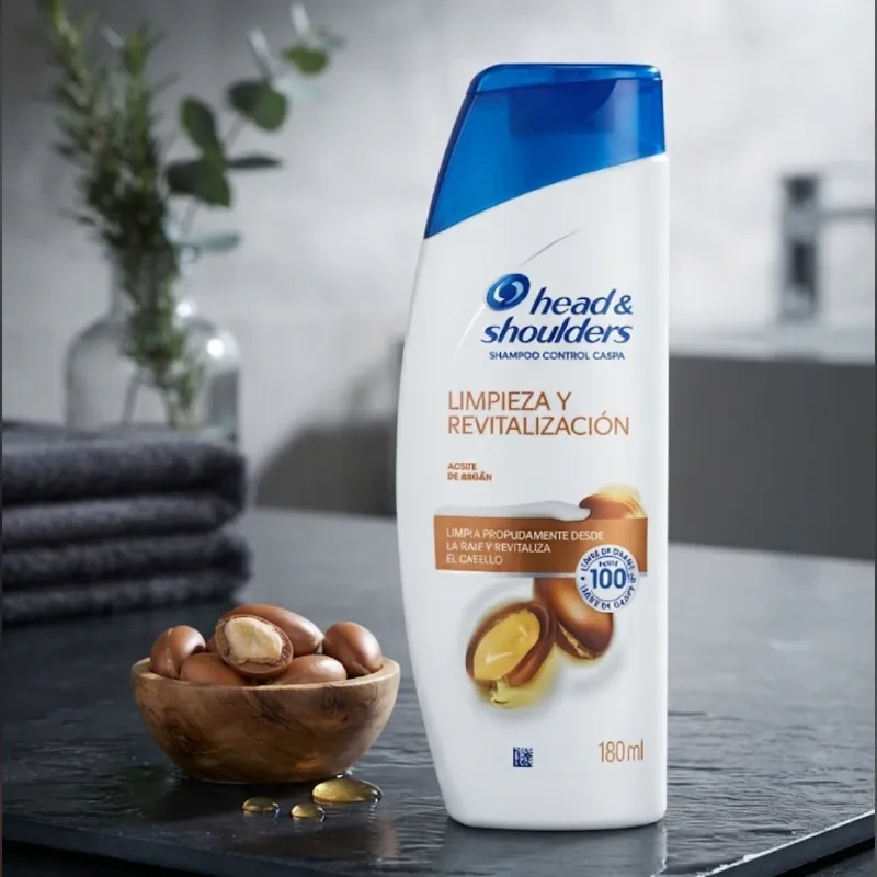 Shampoo Heard Shoulder Limpieza y Revitalización 180ml
