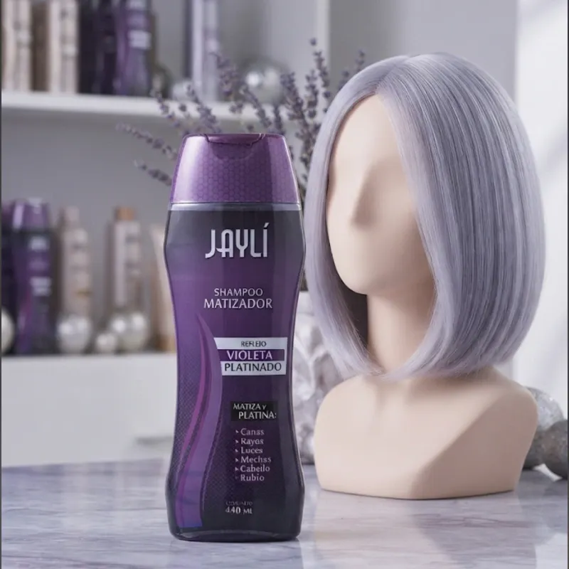 Shampoo Jaily matizador platinado 440ml