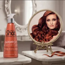 Shampoo Shot matizador cobrizo 300ml