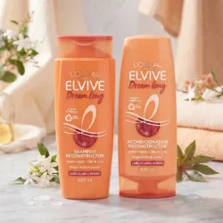 Shampoo y acondicionador L'ORÉAL Dream Long 680ml