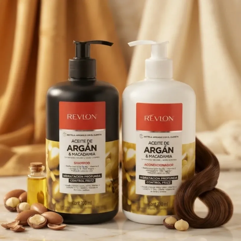 Shampoo y acondicionador REVLON Oil Argan 700ml