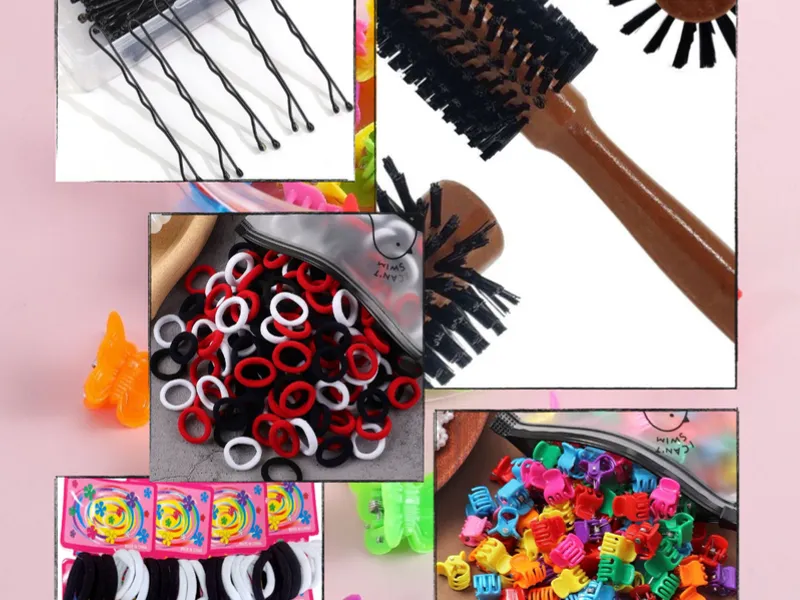 Accesorios y productos para el cabello .