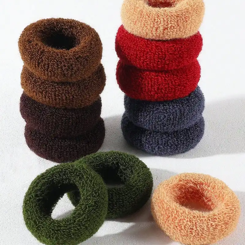 Felpas gruesas para el cabello.