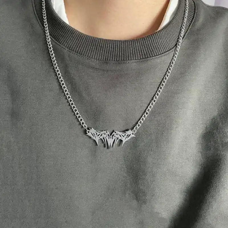 Collar "Apex Razor" - Estilo Gótico Urbano