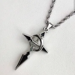 Collar "Astral Sword" con Pendiente de Cruz Estelar