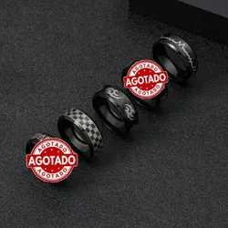  Conjunto de Anillos "Urbanos Negros"