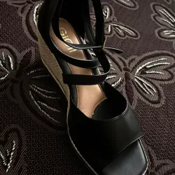 Sandalia Plataforma Giolli con Cuña de Yute #38