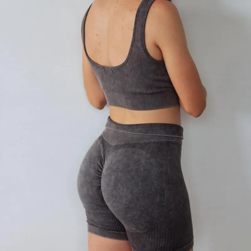 Conjunto Corto De Textura 
